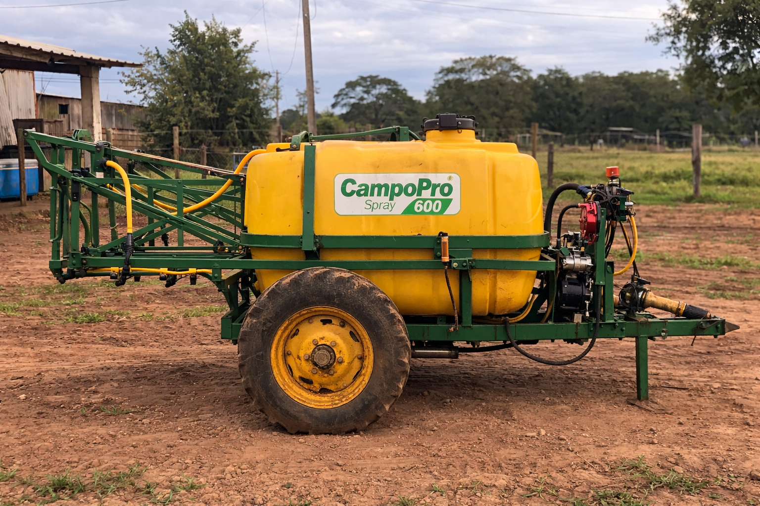 Pulverizador Agrícola de Barras 600L – CampoPro Spray 600 - Imagem 2